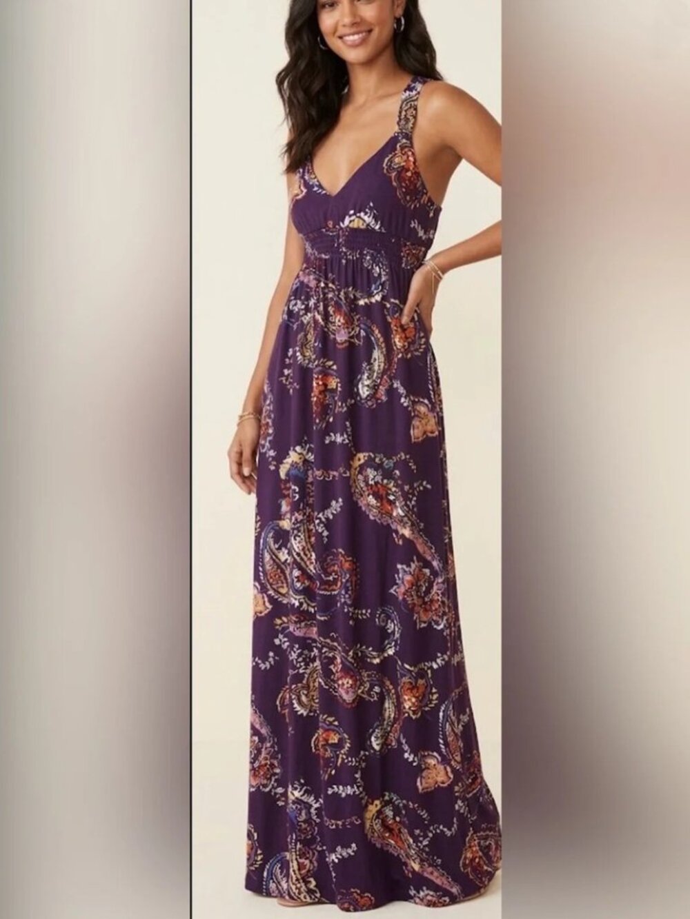 Express Paisley Maxi Dress
